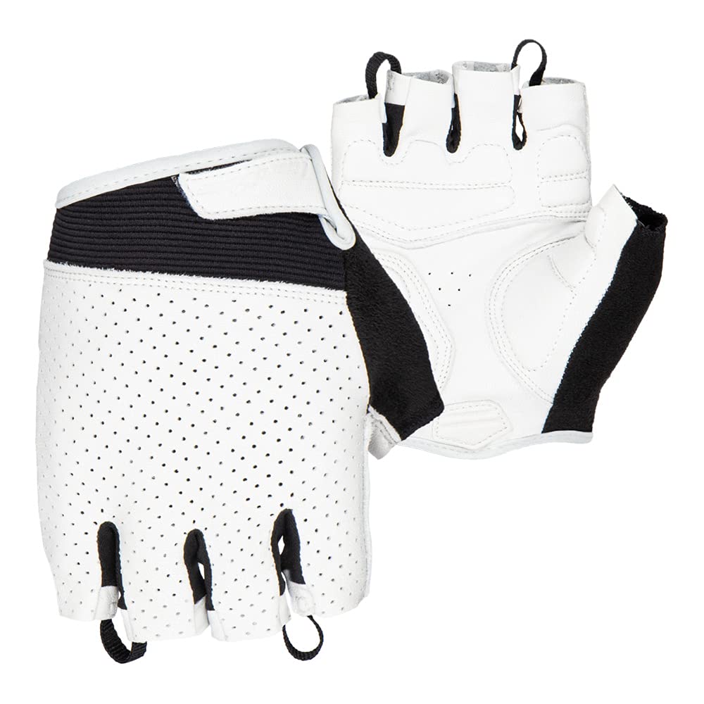 Lizard Skins Aramus Classic Gants de Cyclisme Unisexes Blanc Diamant Taille L