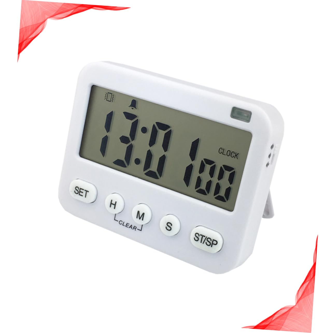 ABOOFAN 2St Digitale Eieruhr digitaler Countdown-Timer duschtimer für dusche herrenuhren wecker Kinder Fitnesstraining Schüler- magnetisch Erinnerung Zähler Knopf Büro