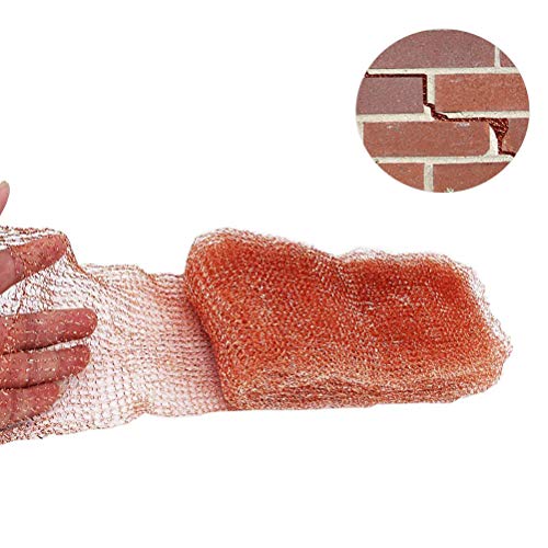 Preisvergleich Produktbild Sarplle Schutznetz Nager-Stopp Kupfernes Ineinander greifen für Lückenfüllung, Maus Nagetier Bat Snake Insect Control 10 cm * 6 m