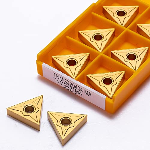 Herramientas para Torno Insertos TNMG 10 piezas miniatura 6
