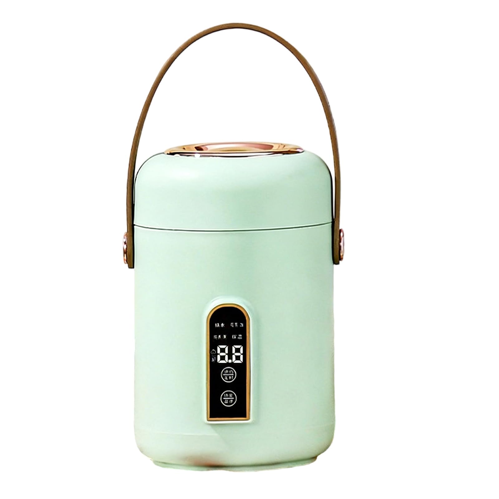 Tsophreniq Electric Cooking Pot Multifunction Stew Porridge Keep Warm Soup Bucket Portable Rice Cooker