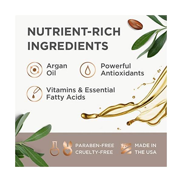 Argan-Magic-Nourishing-Hair-Cream-Hydrates-Conditions-and-Eliminates-Frizz-for-All-Hair-Types-Seals-in-Shine-Made-in-USA-Paraben-Free-Cruelty-Free-85-oz Argan Magic Nourishing Hair Cream - Hydrates, Conditions, and Eliminates Frizz for All Hair Types | Seals in Shine | Made in USA, Paraben Free, Cruelty Free (8.5 oz)