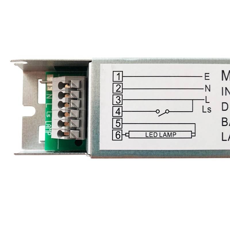 Kit di conversione da apparecchi LED a luce di emergenza - Max. 40W