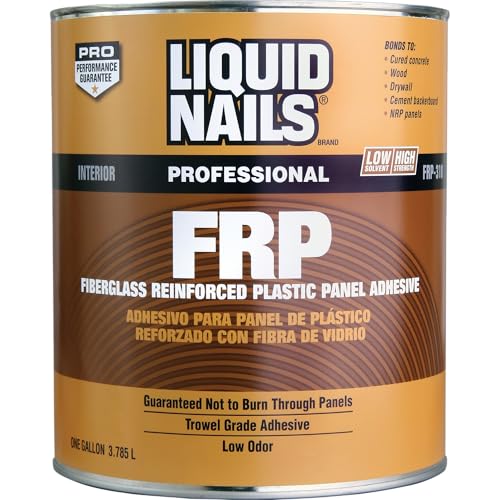 Image of Liquid Nails Fiberglass Reinforced Panel (FRP) 1 gal. Low VOC Adhesive