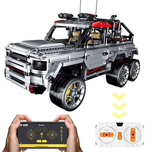 n.g. Home Decor Technic Sportwagen für Land Rover Defender Bausatz 3082 Blöcke - Kompatibel mit Lego