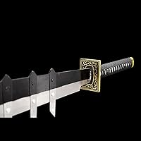 Vista 4 de 2023 La espada Samurai Zabimaru Metal Renji Abarai Cosplay Espada Arma Tamaño Completo Accesorios