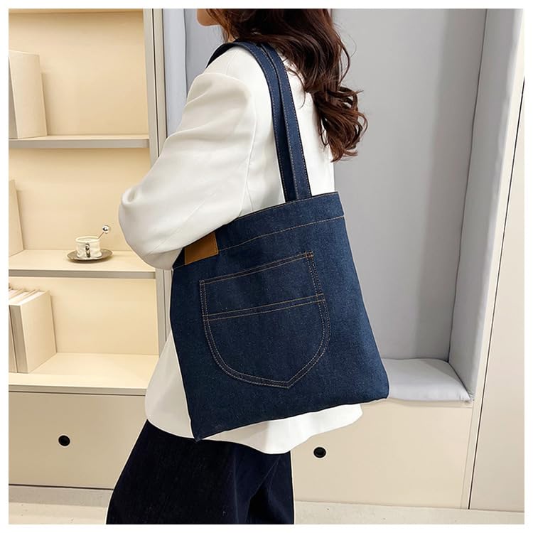 Women's Denim-Shoulder Handbags, Women's Large Crossbody Handbags, Suitable For Work And Shopping3
