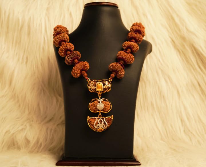 NEXG 1 Se 21 Mukhi Rudraksha Mala Nepali Original with Gauri Shankar & Ganesh Rudraksha Shahi Indrani Mala Real Indrakshi Mala Ek Se Ikkis Mukhi Rudraksha Mala 1 to 21 इन्द्राक्षी माला (B0C7GX9JCK) Amazon Price History, Amazon Price Tracker