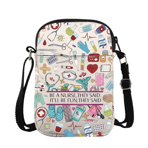 Nurse Appreciation Crossbody Bag Best Nurse Ever Carry On Bag Nursing Gift Nurse Week Gift New Nurse Gift Nurse Graduate Gift