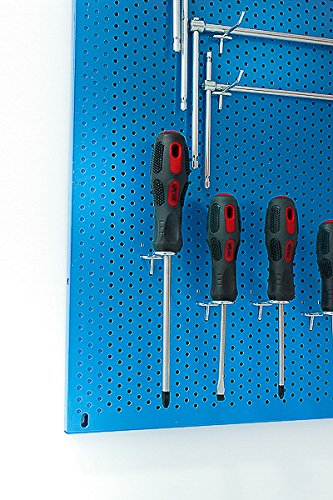 SOGI X2-13_20 Pannello da muro per banco da lavoro BLU RAL 5012 2 mt.