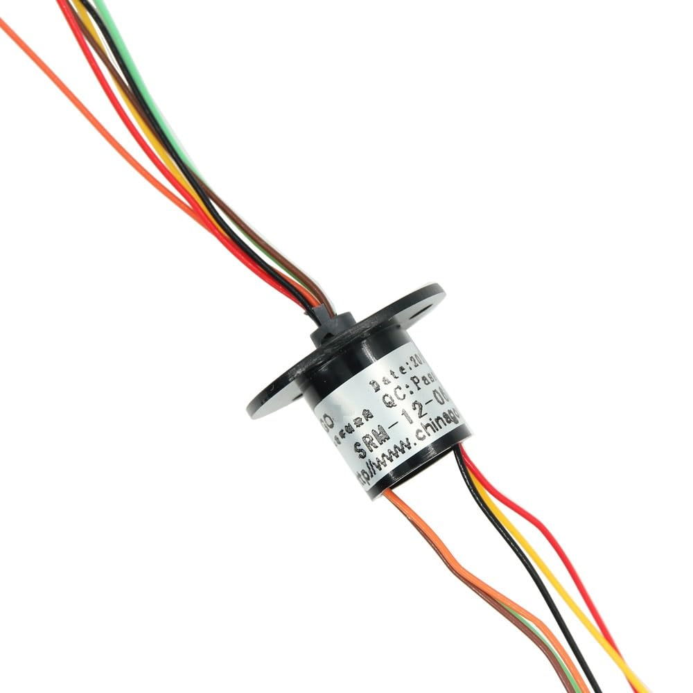 Snapklik.com : Electrical Slip Ring 12.5mm 300Rpm 6 Wires CIRCUITSx2A ...