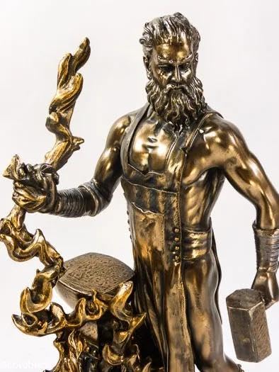 ヘパイストス（ヘーパイストス）　【炎と鍛冶、工芸の神】ギリシア神話 置物 Amazon.co.jp: ヘパイストス（ヘーパイストス） 炎と鍛冶、工芸