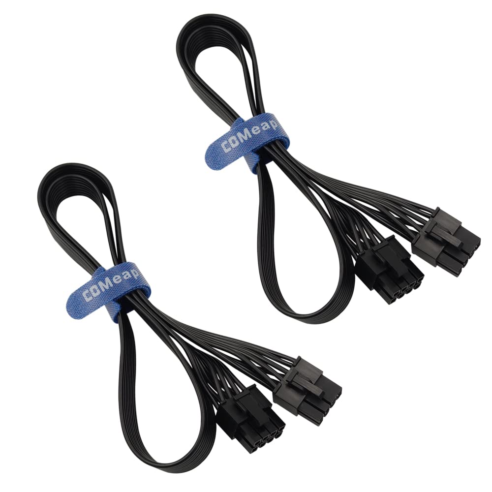it PCI-E 6 Pin to Dual 8 (6 2) Pin Power Splitter Cable VGA PCI Express Adapter
