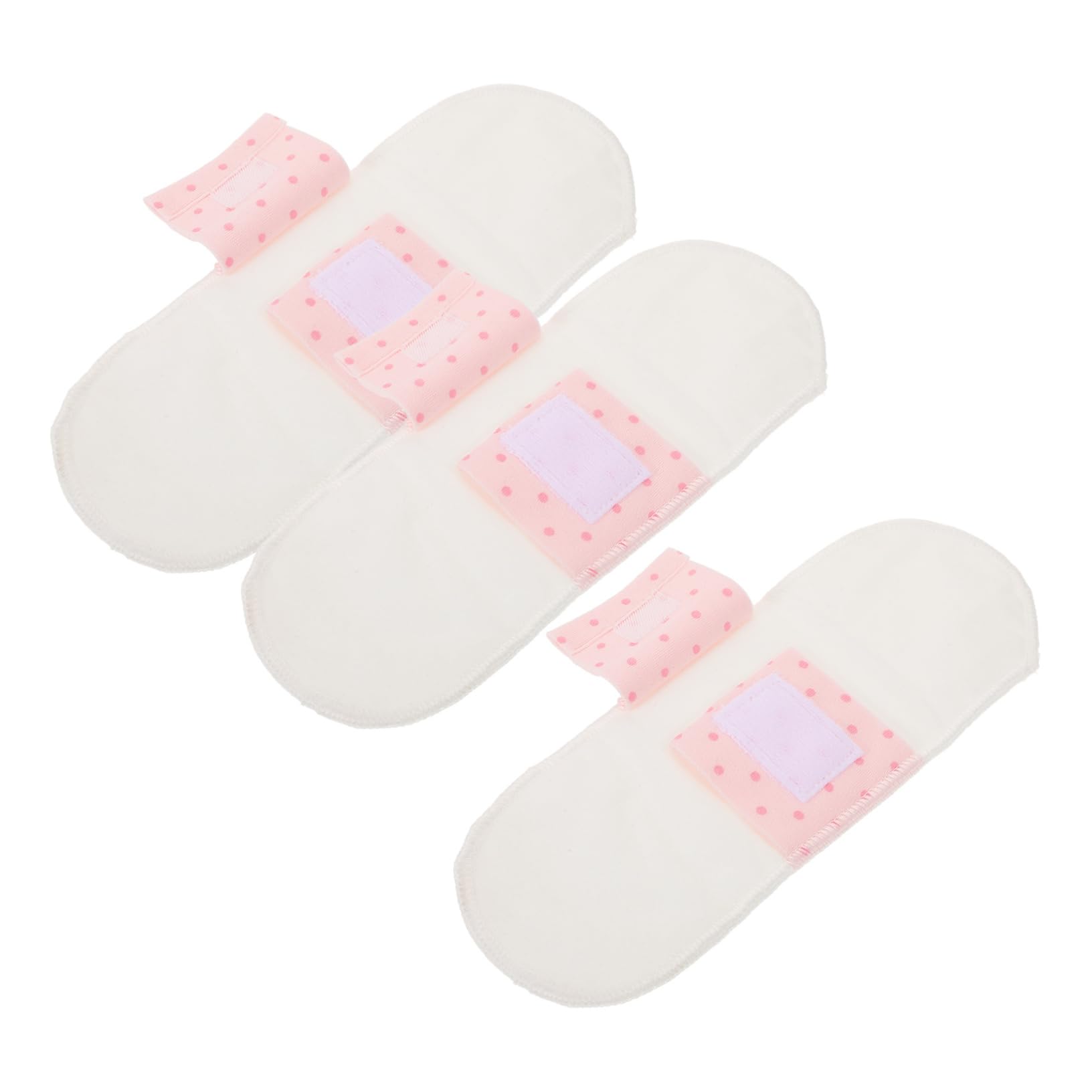 15stücke Wiederverwendbare Menstruationspads Waschbare Slipeinlagen Aus Atmungsaktivem Baumwollmaterial Für Damen Für Täglichen Gebrauch Und Zusätzlichen Schutz