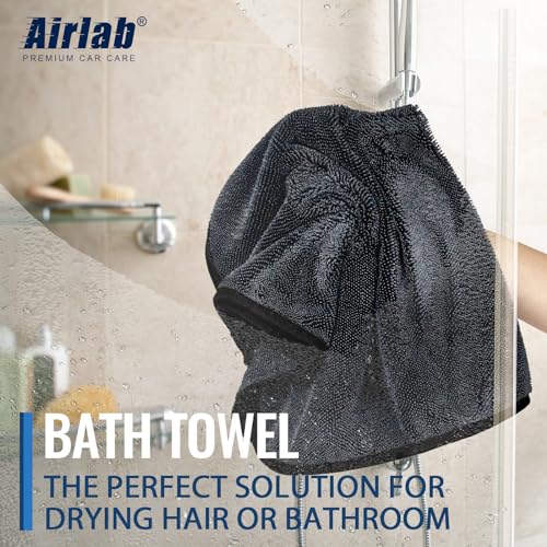 Airlab 2 Pack Drying Towel 60 x 40 CM, Super Absorbent Bathroom Drying Cloth 650 GSM - Image 3