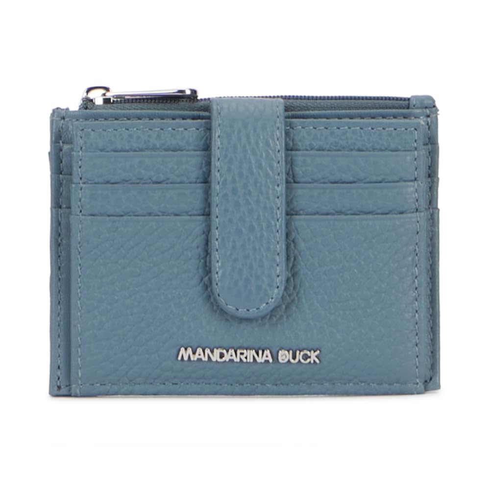 Mandarina Duck Mellow Leather Wallet, Women's Travel Accessories, One Size, Iron, One Size