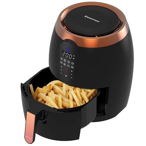 Westpoint Digital Air Fryer 3.5L 1200-1400W (Black-Rose Gold Accents), WAFY-351422.DN - Image 3
