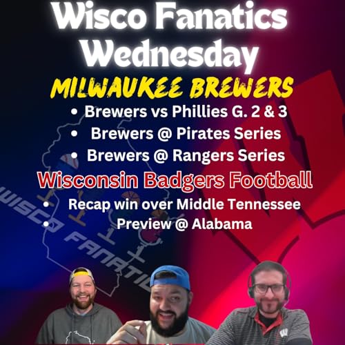 Page de couverture de Brewers 4-4 week, Badgers 2-0 into Bama
