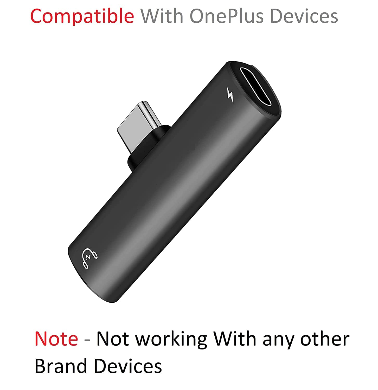 Adattatore Audio OnePlus USB-C A 3.5mm Originale Rosso