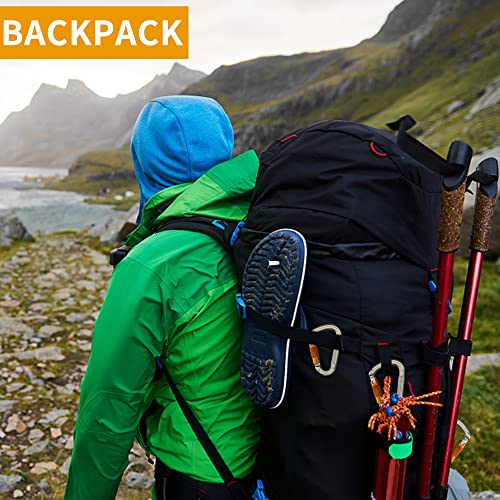 Sob Carabiner Caribeener Clips Heavy Duty Large Alloy Steel D Ring Shape Locking Carabiner For Hammock,Keychain,Outdoor,Camping,Hiking,Dog Leash Harness #TOP6