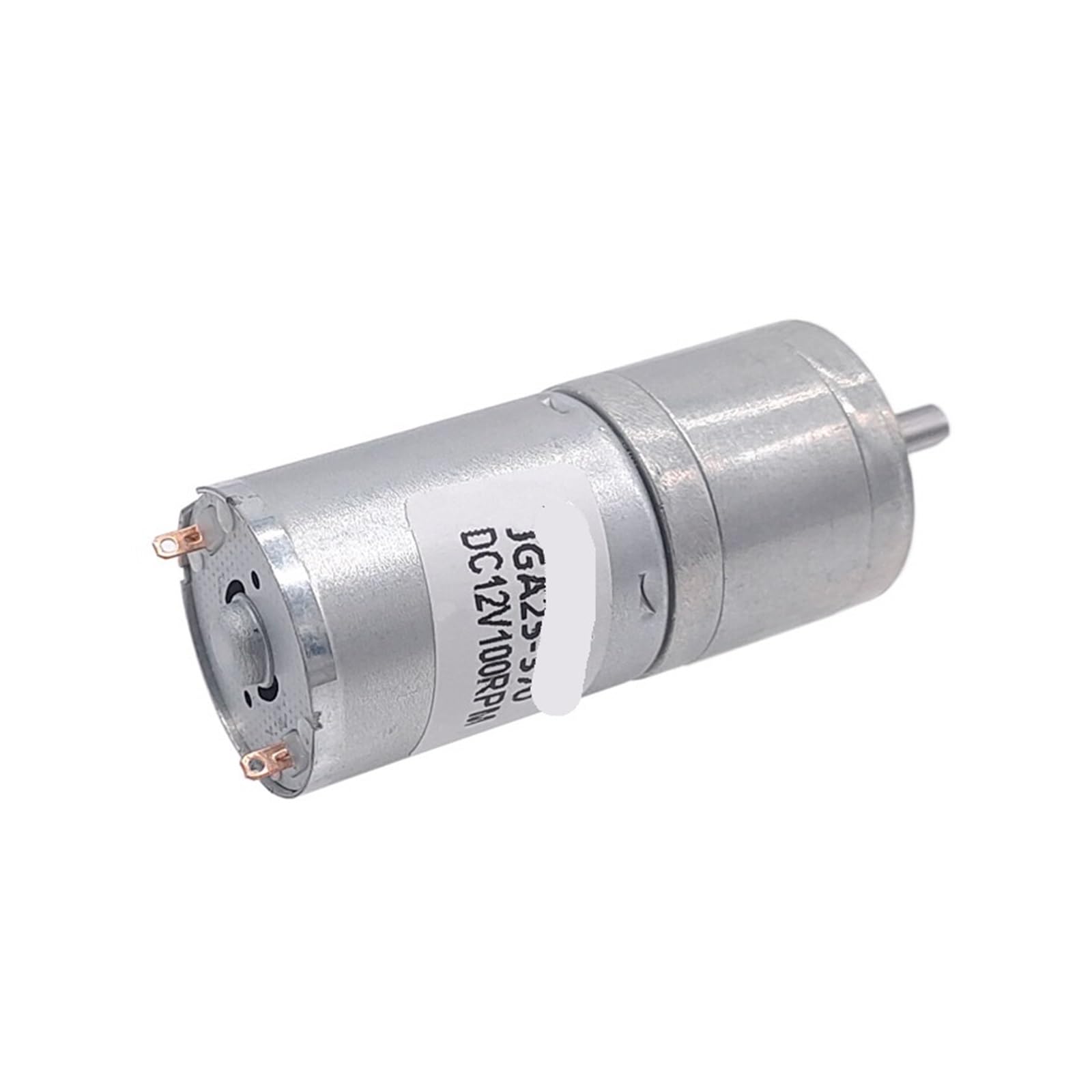 Motor Reductor JGA25-370, Motor de CC de 6 V, 12 V y 24 V, motorreductor eléctrico de Alto par, 30/60/100/150/200/300/400/500/1000/1200 RPM.(24v,200)