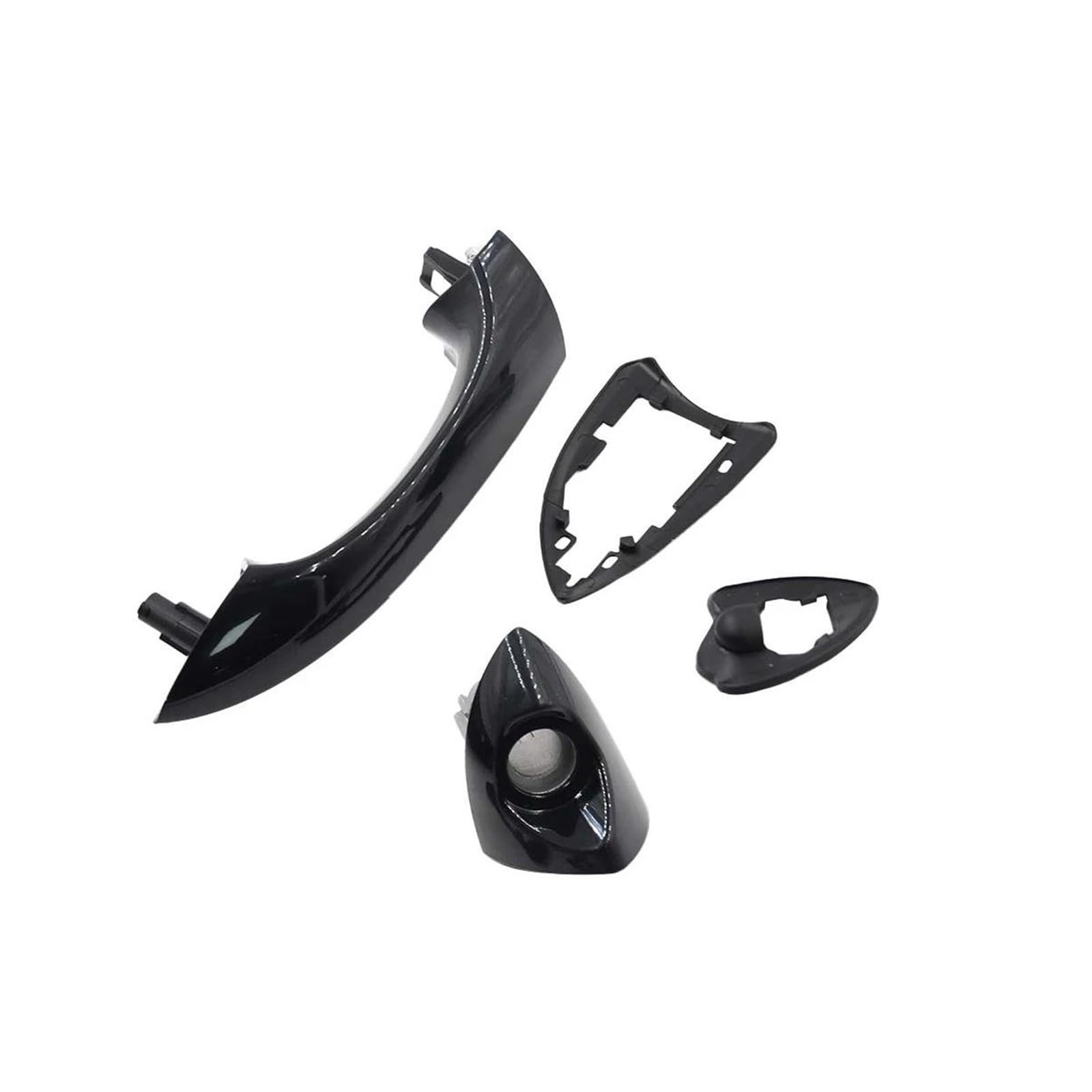 Fixcor Lhd Front Left Car Front Left Right/Rear Left Right Outside Door Handle For X5 E53 2000-2006 51218243617 51218243618(Lhd Front Left)