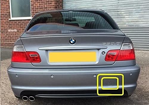 Cache crochet de remorquage arrière haut de gamme E46 Coupé Cabrio M Sport