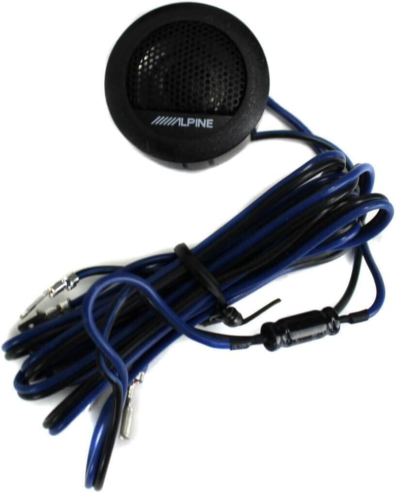 Kit 6 Casse Altoparlanti per VW Polo 9N 6R 6C dal 2001 al 2024 Anteriori e Posteriori compatibile con Alpine Sxe1750S Sxe1725S Set 2 Woofer 2 Tweeter 2 Coassiali 4 Anelli Adattatori 4 Cavi