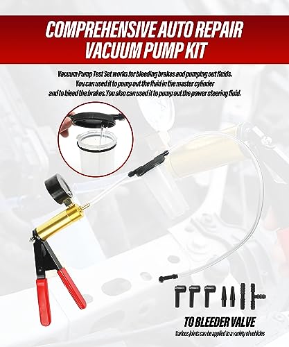 Esewalas 736SDZKB001 Brake Bleeder Kit,Brake Bleeder Vacuum Pump Kit thumb #4