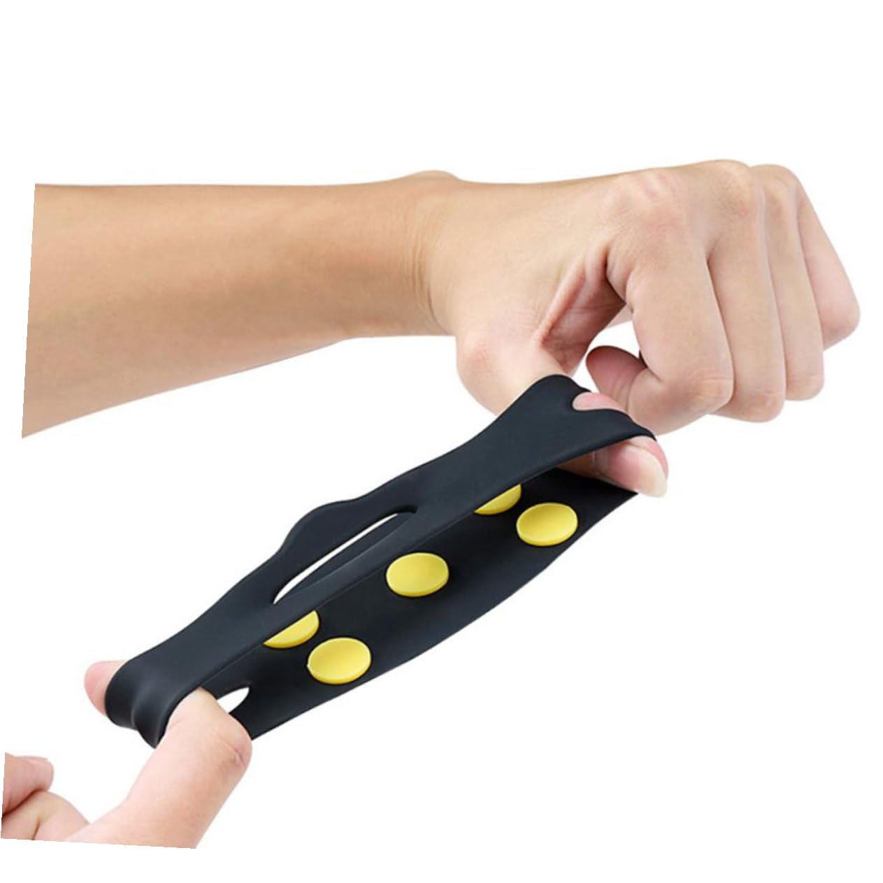 VALICLUD Pinzas Antideslizantes para Zapatos de Invierno 5 Púas TPE Negras, Fáciles de Poner, Ideales para Senderismo y Pesca en Hielo, 2 Pares para Niños y Hombres