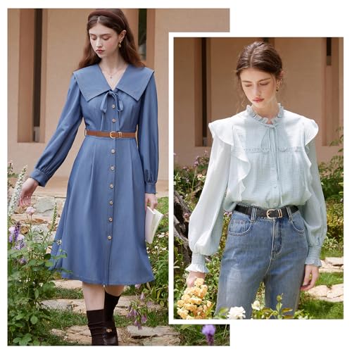 JASGOOD Women Thin Elastic Waist Belt for Dress Ladies Skinny Stretch Fashion Belt with Gold Buckle3