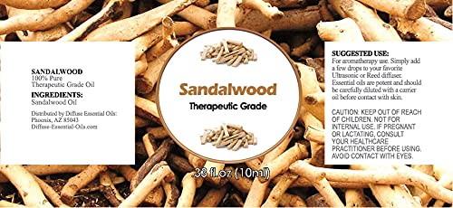 Aceite Esencial de Sándalo 10ml para Difusor miniatura 4