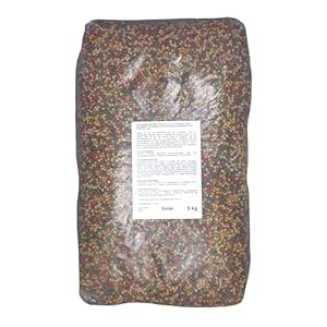 Koi Herdecke – 5 kg Fischfutter Mix für Koi’s | Schwimmende Pellets von 6 mm | geeignet für Zierfische – Goldfische – Orfe – Shubunkin | 5 Kilo Pack