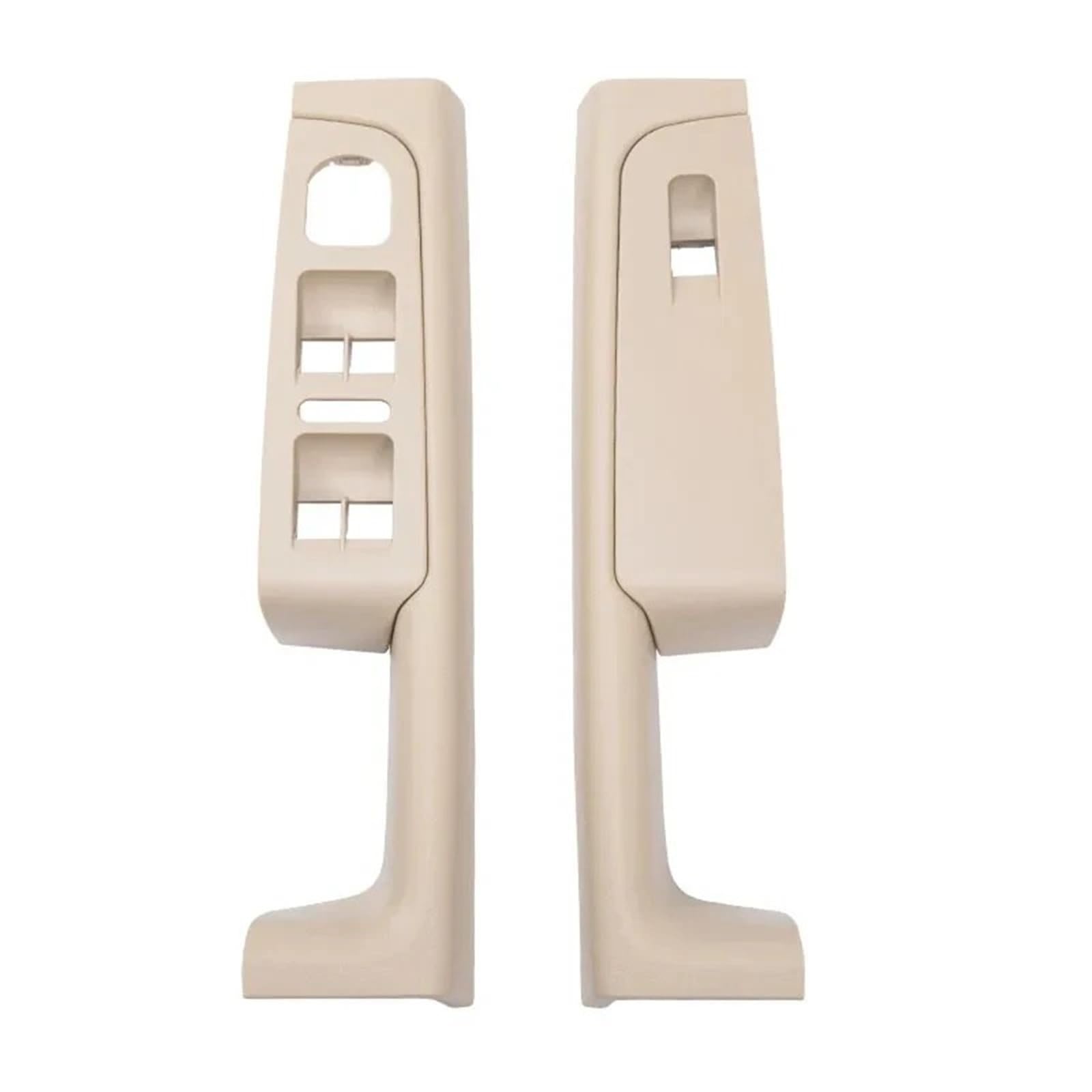 JYUTDW Door Inner Handle for Skoda for Superb 2008-2013 Car Interior Handle Inner Door Armrest Panel Pull(Beige Front)