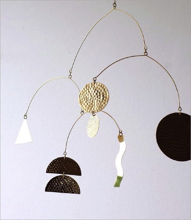 Amazon.co.jp: モビール 真鍮 北欧 おしゃれ ハンドメイド 大人