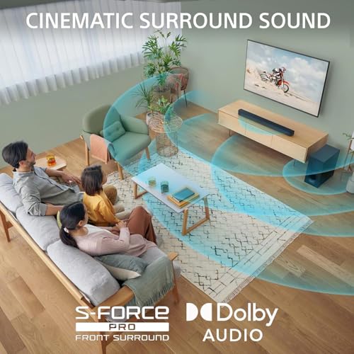 Image of Sony BRAVIA 2 II 43-Inch 4K Ultra HD Smart TV (K-43S20M2, 2025 Model) with HT-S400 2.1ch Soundbar and Wireless Subwoofer Bundle