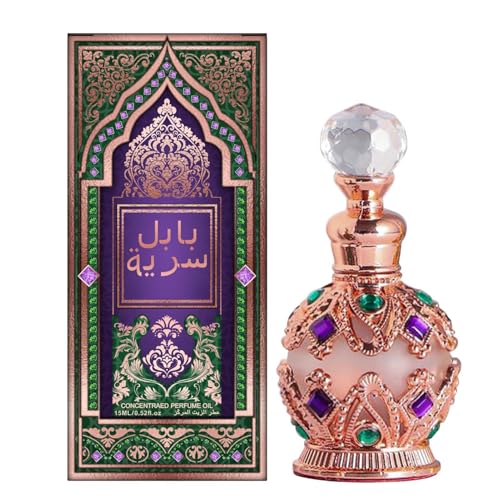 Perfumes Árabes Unisex - Eau De Parfums Toilette Musulmán, Perfume De Dátiles Para Mujer, Aceite Esencial De Perfume Concentrado De Larga Duración Perfumes Florales, Para Todas Las Ocasiones 15 Ml