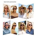 SOJOS Trendy Square Polarized Sunglasses for Women Men, Retro Vintage Womens Mens Rectangle Shades SJ2345 - Image 3