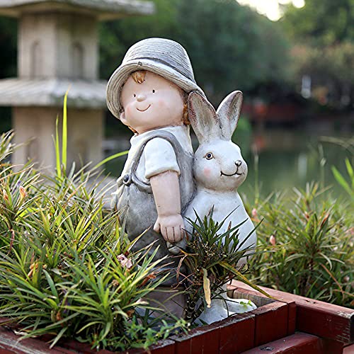 Statue de jardin créative idée cadea - 3