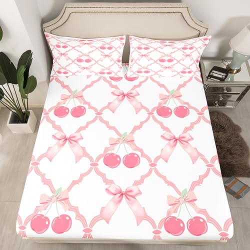 Parure de lit avec poche profonde pour lit simple imprimé patchwork fée - 2