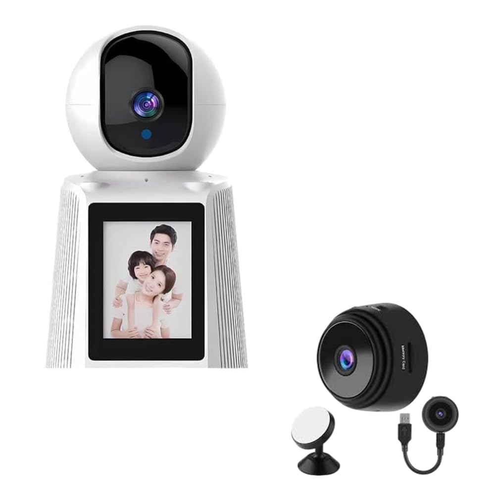 4MP IP Smart Video Calling Wi-Fi CCTV Security Camera 1080p Full HD for Home, Baby & Pet Monitoring | PTZ 360° View | Full Color Night Vision | Motion Tracking | Free Magnetic Spy Camera-image-49