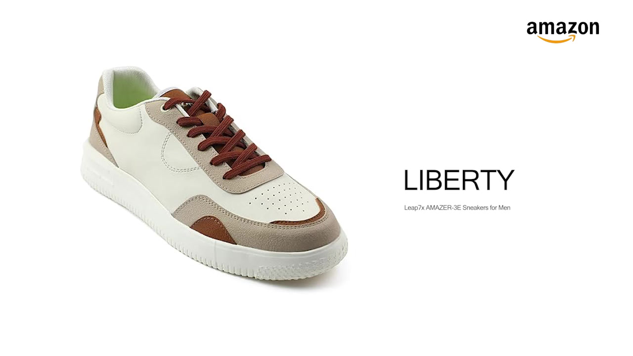 Buy Liberty LEAP7X AMAZER-3E Mens Brown Casual Lacing 40 at Amazon.in
