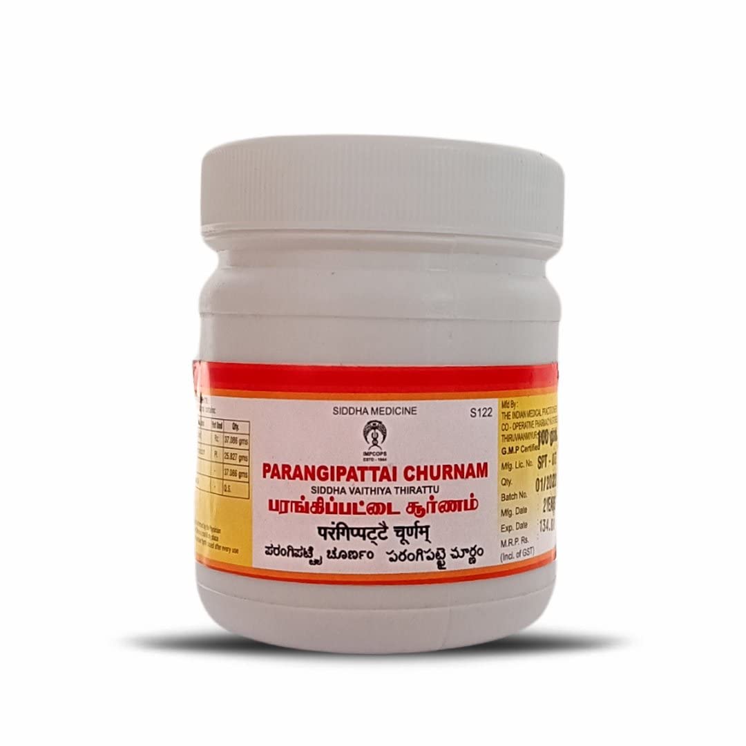 IMPCOPS Parangipattai Churnam, Siddha Medicine, 100 gm