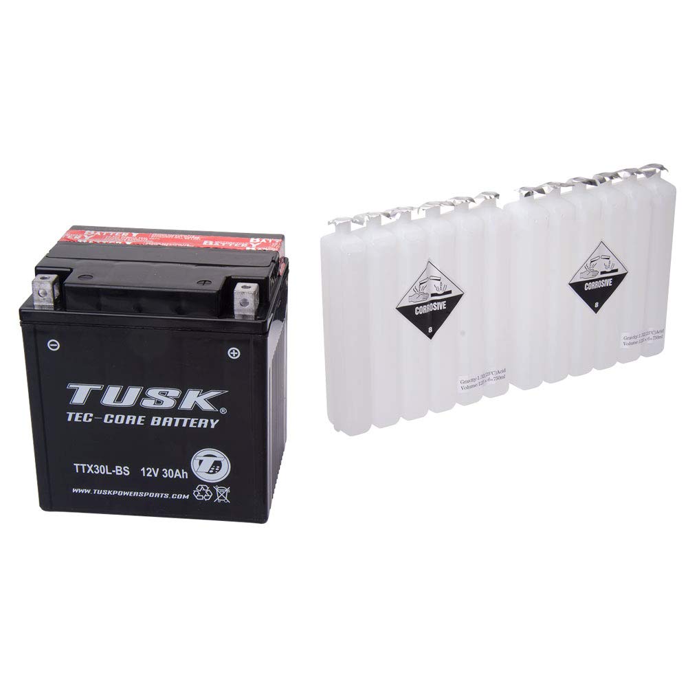 Amazon.com: TUSK Tec-Core Battery with Acid TTX30LBS Maintenance