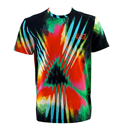 t shirt multicolore homme