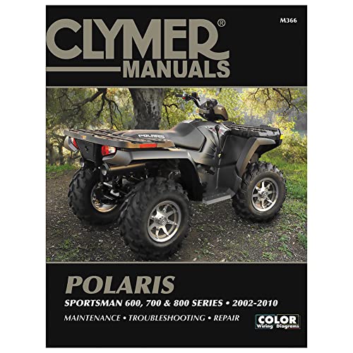 Clymer Repair Manuals for Polaris SPORTSMAN 800 Twin 4x4 EFI 2005-2007