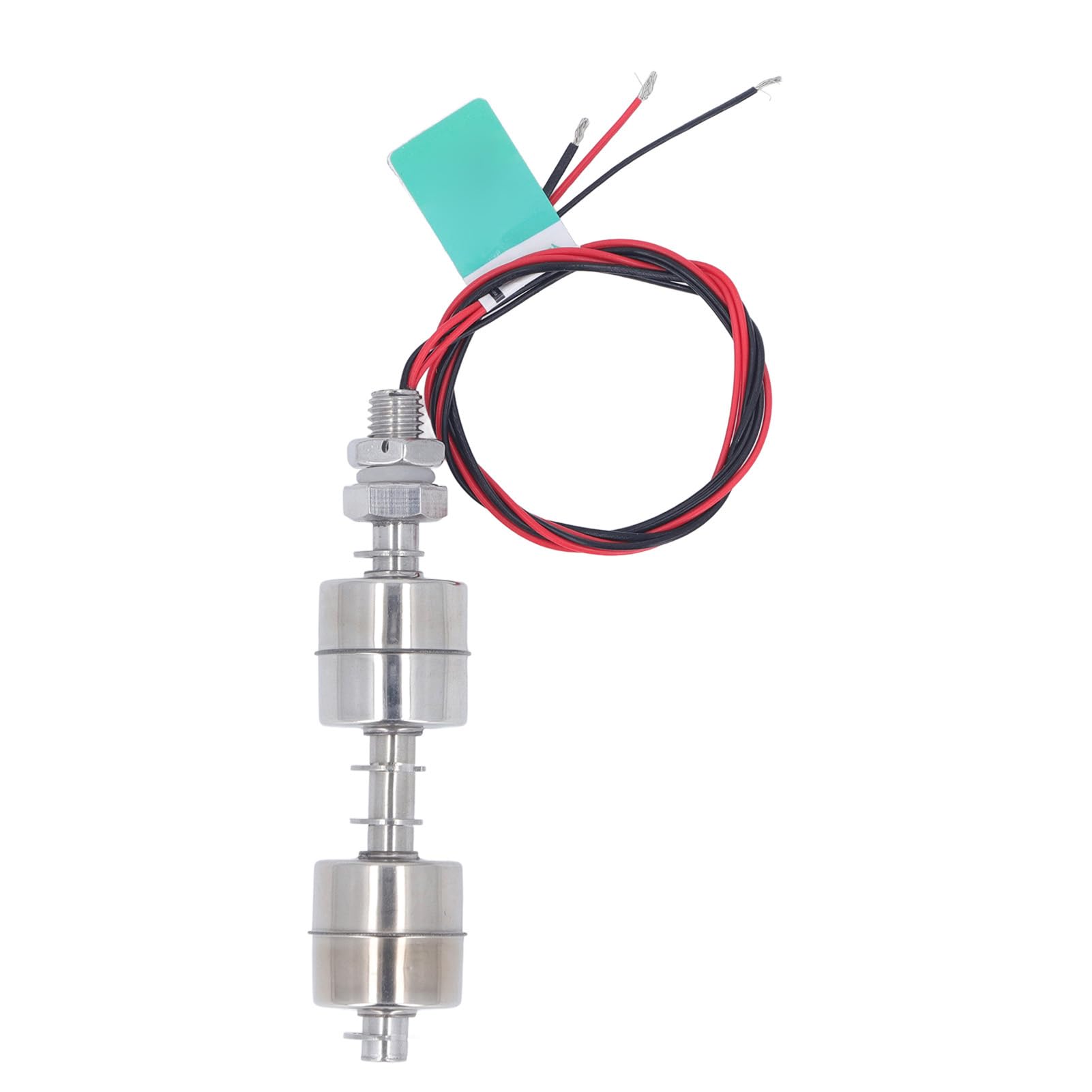 Doppelkugel-Schwimmerschalter Wasserstandsregler 0-220V Flüssigkeitsstand Alarm mit 400mm Kabel für Wassertanks, Pools, Waschbecken und Aquarien