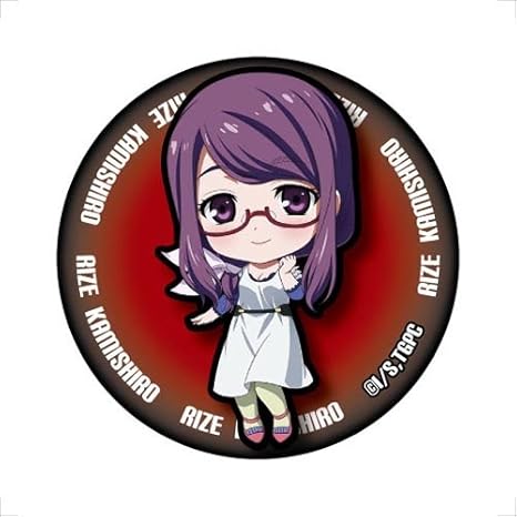 Amazon 東京喰種トーキョーグール カンバッジ 神代利世 アニメ 萌えグッズ 通販