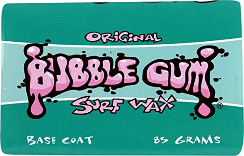 Bubble gum original surf wax basecoat (all temps) single bar