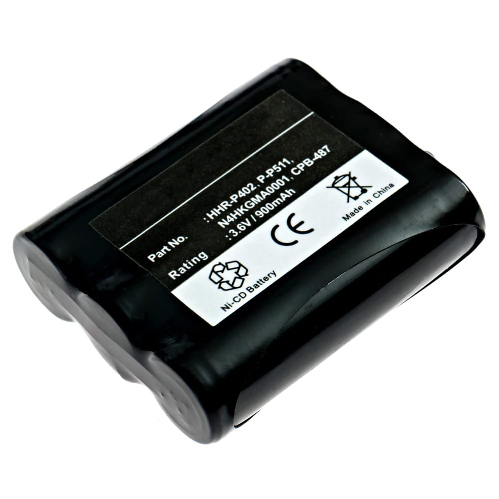 Empire Cordless Phone Battery, Compatible with Panasonic KX-TG2730 Cordless Phone, (Ni-CD, 3.6V, 900 mAh) Ultra Hi-Capacity Battery